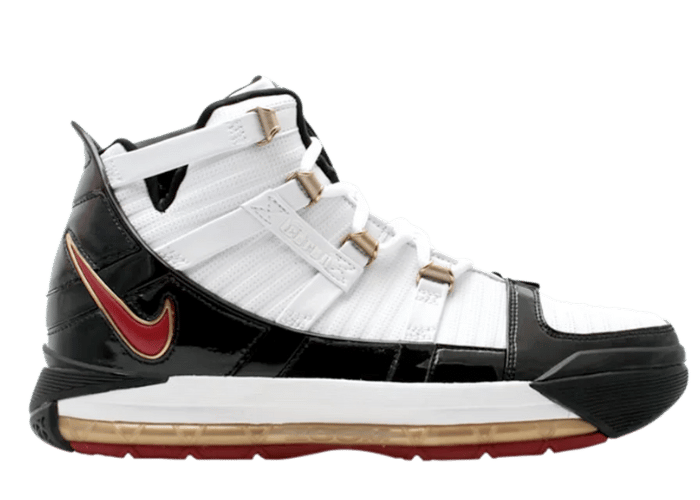 Nike LeBron 3 Black Crimson (GS) - 312168-004 Raffles & Where to Buy